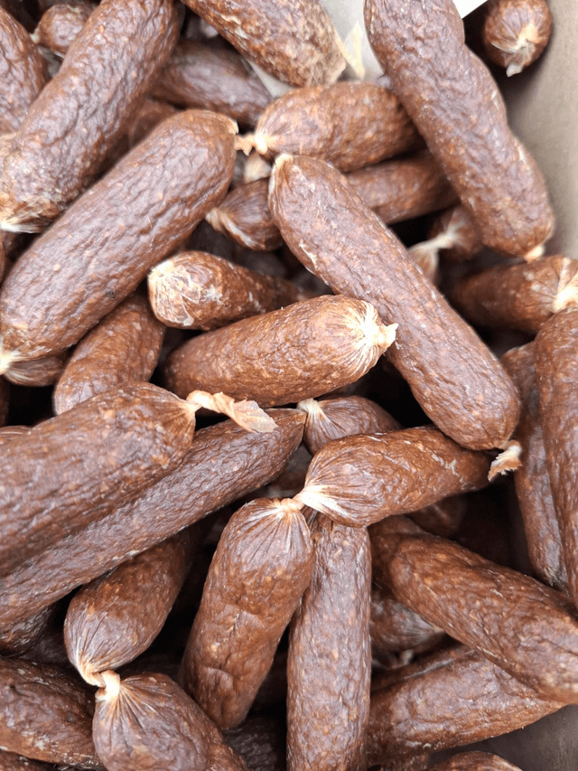 Pick and mix beef sausages 